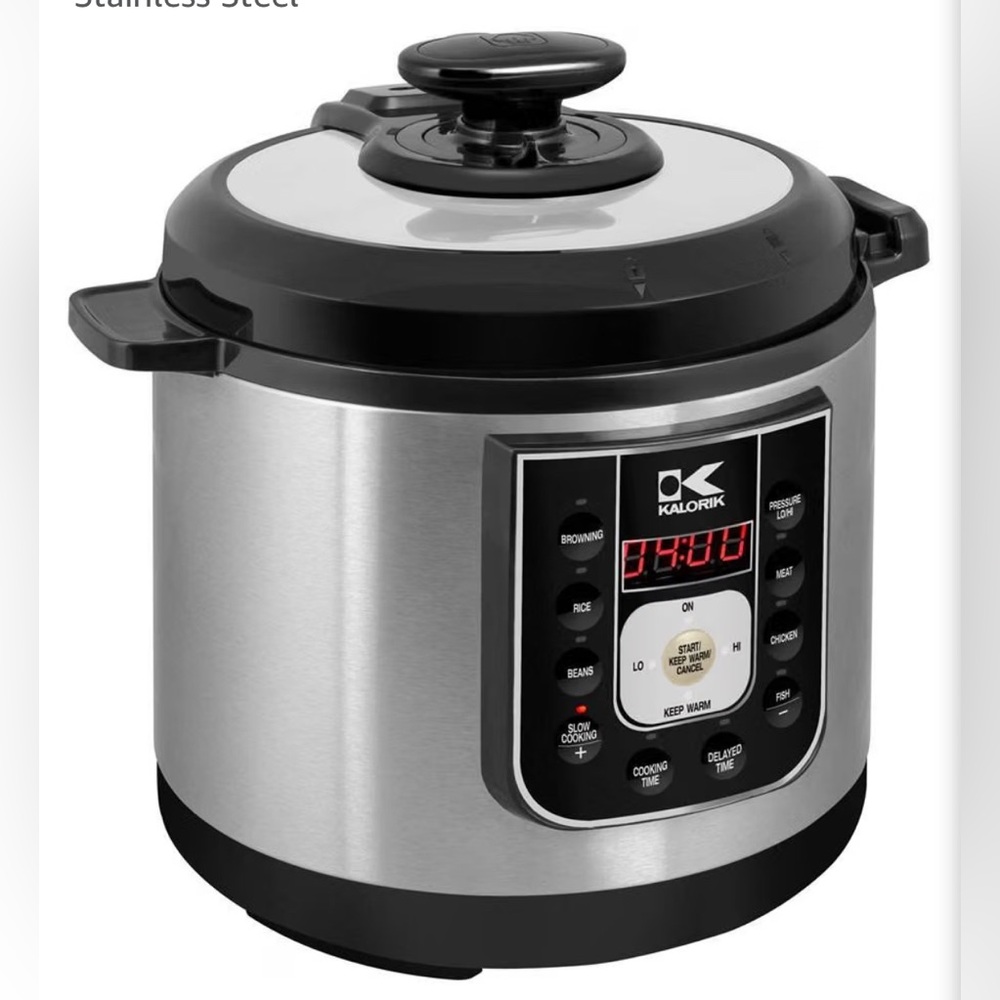 NEW NIB Kaloric 6.25 Quart Pressure Cooker
